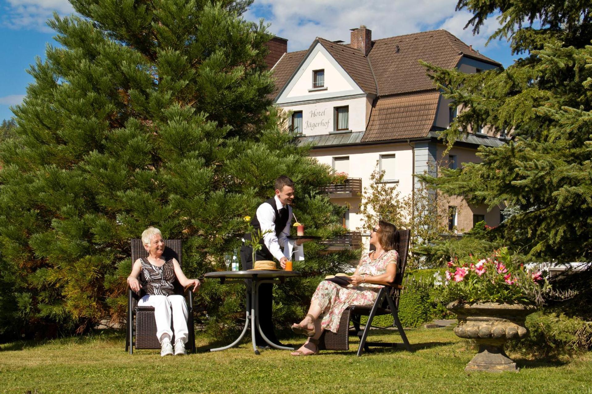Hotel Jaegerhof Staatsbad Brückenau Exterior foto